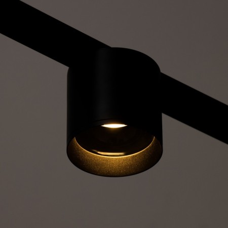 SLIM SLIM SLIM "TsILANR" LED 12W 3000K-6000K 48V CRI90 Black 8x8x7.5cm-2