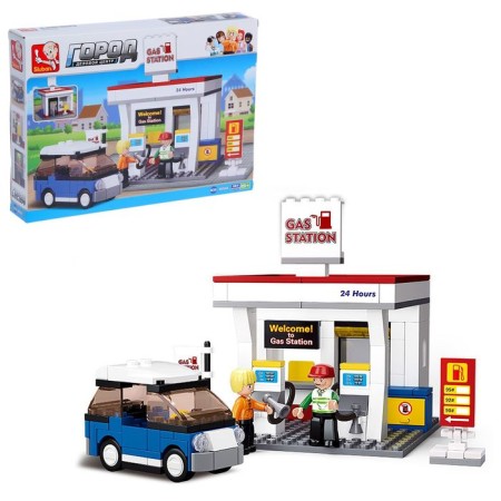 Designer "Building Station", 167 parts