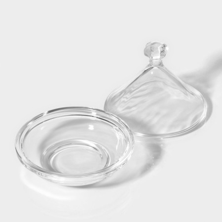 Glass capacity for honey and jam “Dome Dome”, 200 ml, 12.5 × 12 cm-3