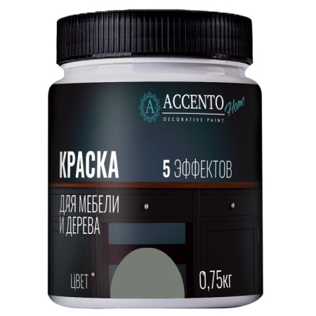 Furniture and wood “green smoke”, half -gloss, 0.75 kg