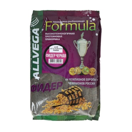 Bait Allvega Formula Feeder Black, Black feeder, 900 g