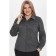 Female blouse, size 54, dark gray color