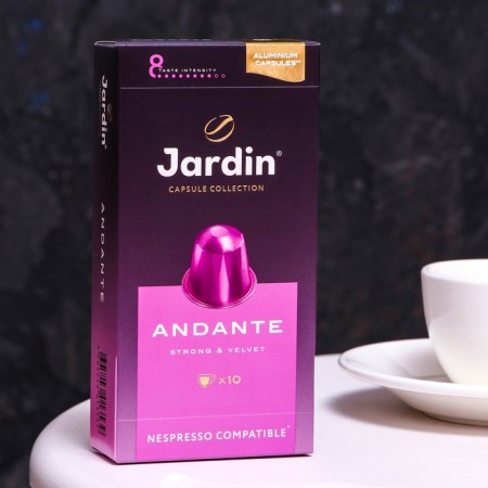 Jardin andante coffee capsules, 10 capsules