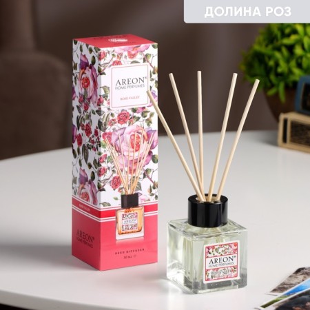 Diffusor aromatic Areon Sticks Garden, Rose valley 50 ml