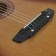 Acoustic guitar 6 string, size 3/4, strings metal