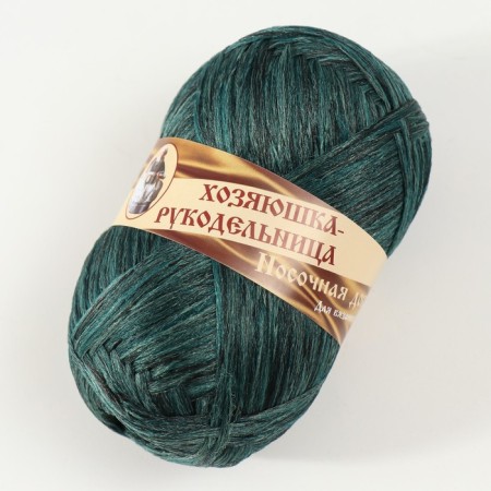 Yarn "Nominal supplement" 100% polypropylene 200 ± 20m/50g set 2pcs (green, beige)-2