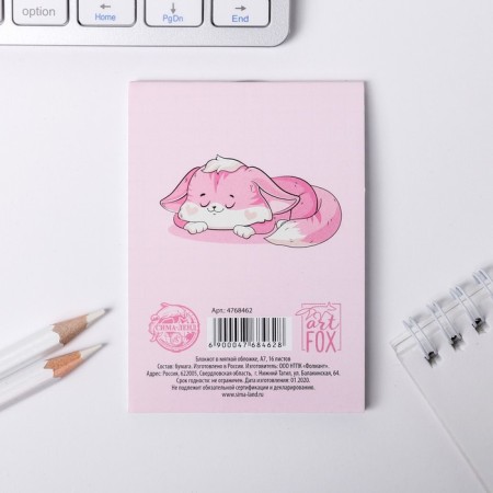 Блокнот А7 16 листов «Киса»-4