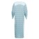 Night shirt female, blue color, size 62