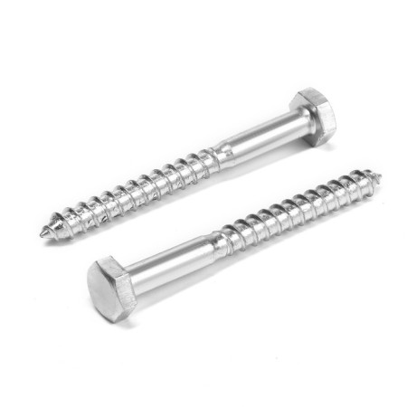 Tundra bolt, capercaillie, plumbing, Din571, M10x100 mm, 4.8 - 5 kg