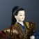Collector doll "Samurai with a sword" 30x12.5x12.5 cm