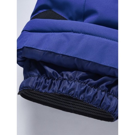 Ski costume for a boy, height 134 cm, blue color-20