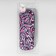 Penal for knitting "Flowers", 1 compartment, 8 pockets, 40 × 15 × 2.5 cm, purple/white color