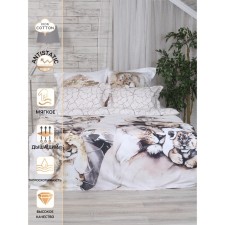 Bed linen 2 joint venture Family Leos, size 215x235 cm, 175x210 cm, 50x70 cm - 2 pcs, 70x70 cm - 2 pcs