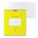 Notebook 12 sheets in the Erichkrause Bright Classe Classic, Cover Cardboard Cover, Yellow