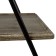 Table Journal Miln, 580x384x730, Black/Oak Crimean aged