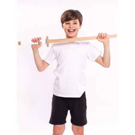 Katana wooden tree of games, scabbard, color white gold-3