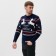 Knitted jumper KAFTAN "Family look" size 52, blue
