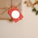 Schildik decorative for the gift "With Love", 6.5 x 9.9 cm, New Year