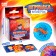 Antistress toy "Devil's apple" with stickers, Mix color, with a hydrogel