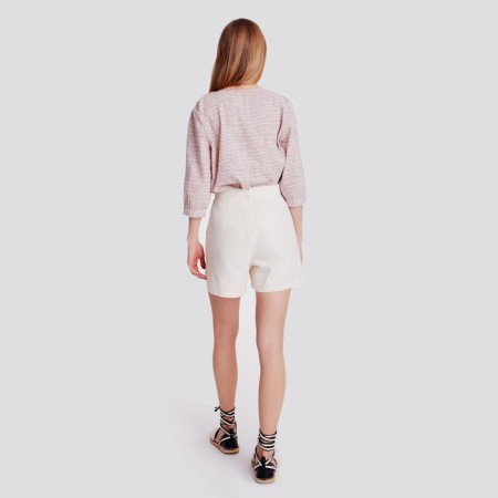 Women's shorts Minaku: Enjoy Milk color, rr 50-2