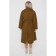 Female coat, size 62, mustard color