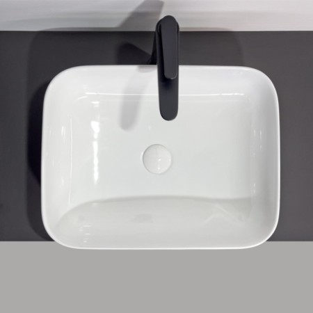 Comforty 78575-50 shell shell, rectangular, white color, 50 cm-3