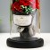 Nightnik Sobe "Bouquet of Red Roses" LED from batteries 3haaa 11x11x22 cm Risalux
