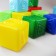 Tactile cubes 12 elements, 7 cm