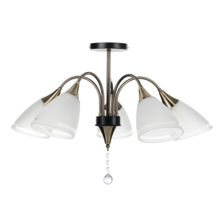 Sandra chandelier 5he27 40W Black-Bronze 65x65x30 cm-4