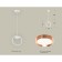 Ambrella Light, Traditional Diy, XB9101104, GX53, Gold Pink Pink Pink Pink Light.