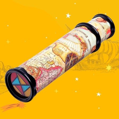Kaleidoscope "Traveler map", 29 cm, mix-7