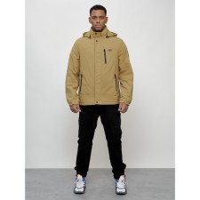 Sports male jacket, size 56, beige color