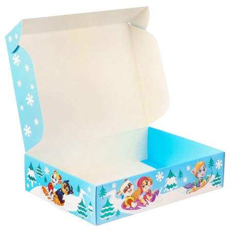 Gift box "New Year" 16x23x7.5 cm, puppy patrol-1