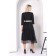Female dress, size 46, black color