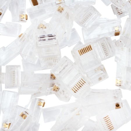 UTP RJ-45 (8P8C) Light, Cat 5e Proconnect connector-5