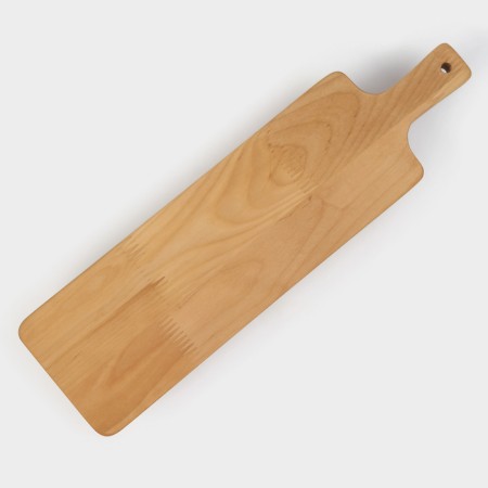 Serving board with ADELICA handle, on legs, 38 × 10 × 6 cm, birch-8