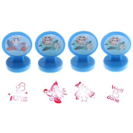 Printing color "animals", set 4 pcs., Stamping pillow-1