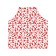 Apron of a kitchen with a photo print "abundance of hearts", adjustable, size OS