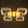 Kvorum chandelier LED 40W 3000-6000K gold 50x50x10cm