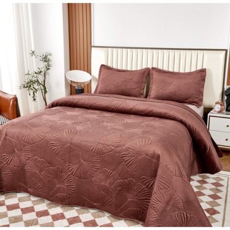 Kit: bedspread, pillowcase, size 240x260 cm, 50x70 cm - 2 pcs-1
