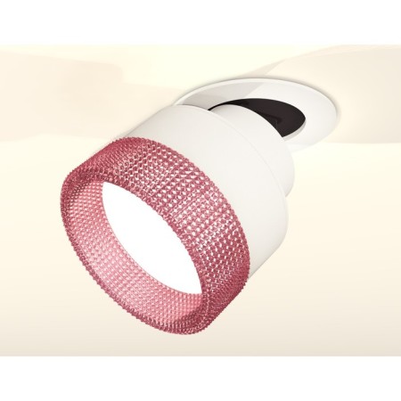 A set of built -in rotary lamp with composite crystal Ambrella Light, Techno, XM8101542, color white sand-1