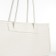 Bag Female Tout with zipper, white color