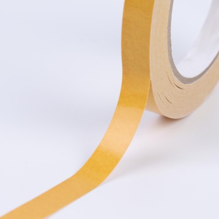 Glue tape for the skin, 12 mm, 25 m, white color