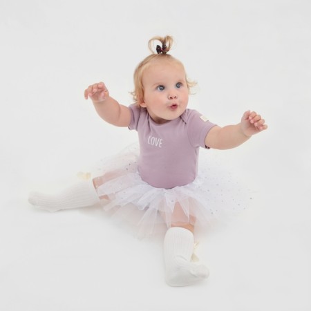Skirt children's baby I "stars" white, 17 cm-9