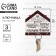 The keywood is wall -mounted "Rules at home."