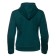 Female sweatshirt, size 52, emerald melange color