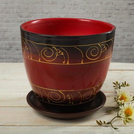 Pot Flower Souvenir 5l with a stand