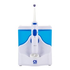Ирригатор CS Medica AquaPulsar CS-2, 18 Вт, портативный, 2 режима, 5 насадок, 220 В, белый