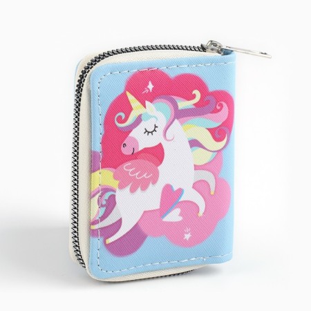 Wallet "Unicorn" 10x8.5x2 cm-3