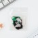 Acrylic keychain "Panda" with carbine, 5 x 3.8 cm